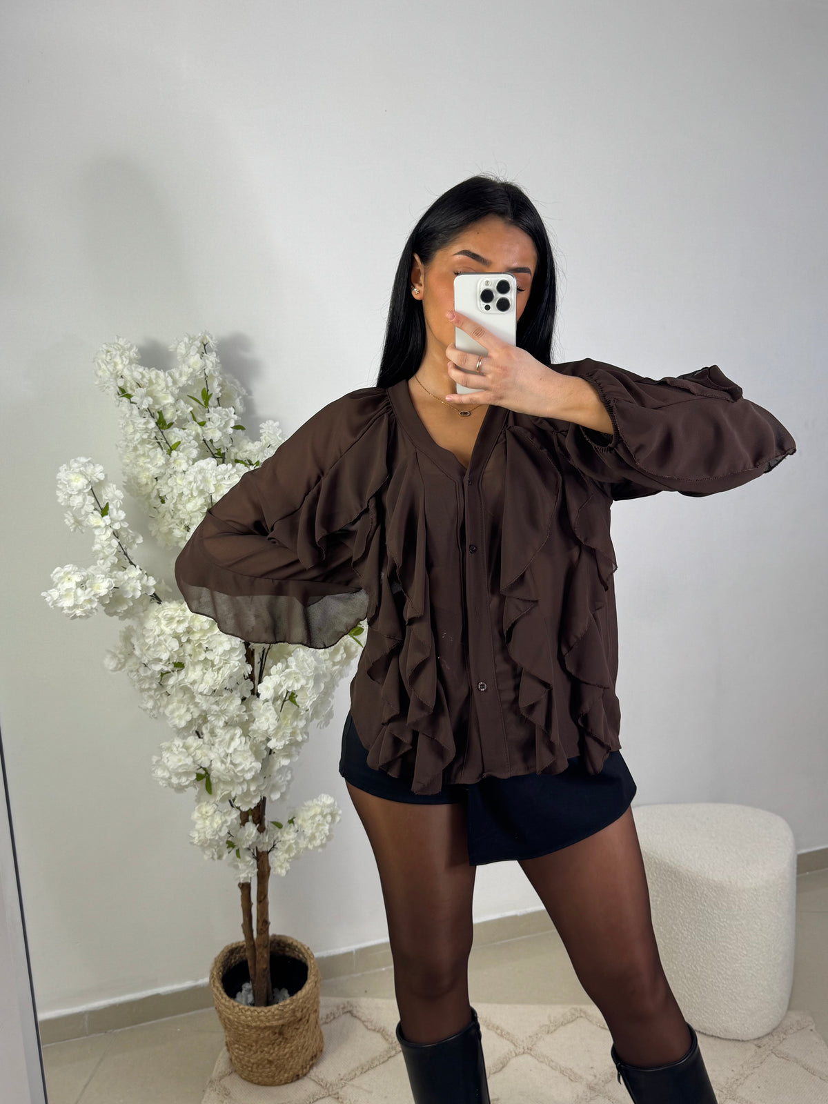 Blouse volant