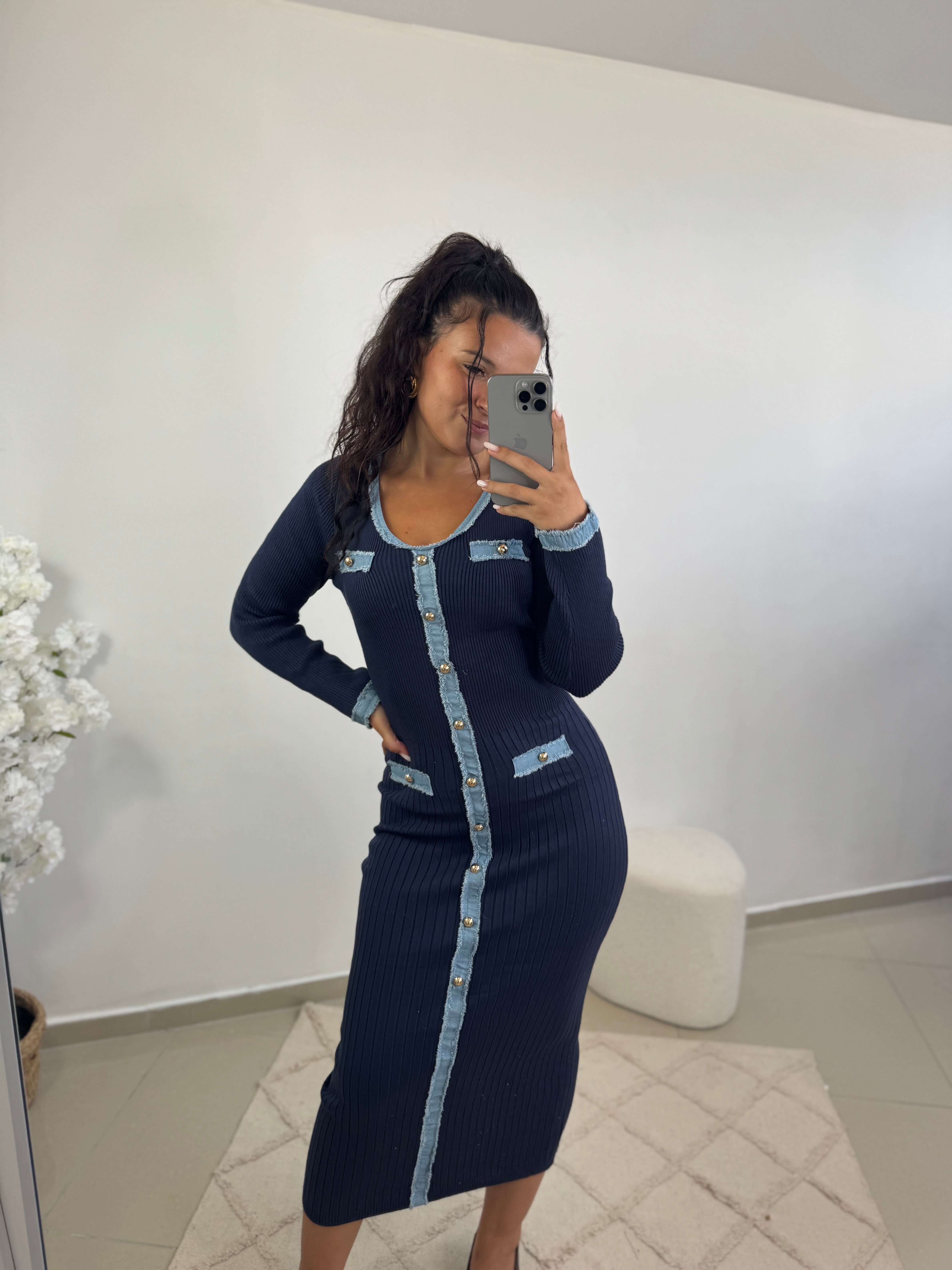 Robe jeans