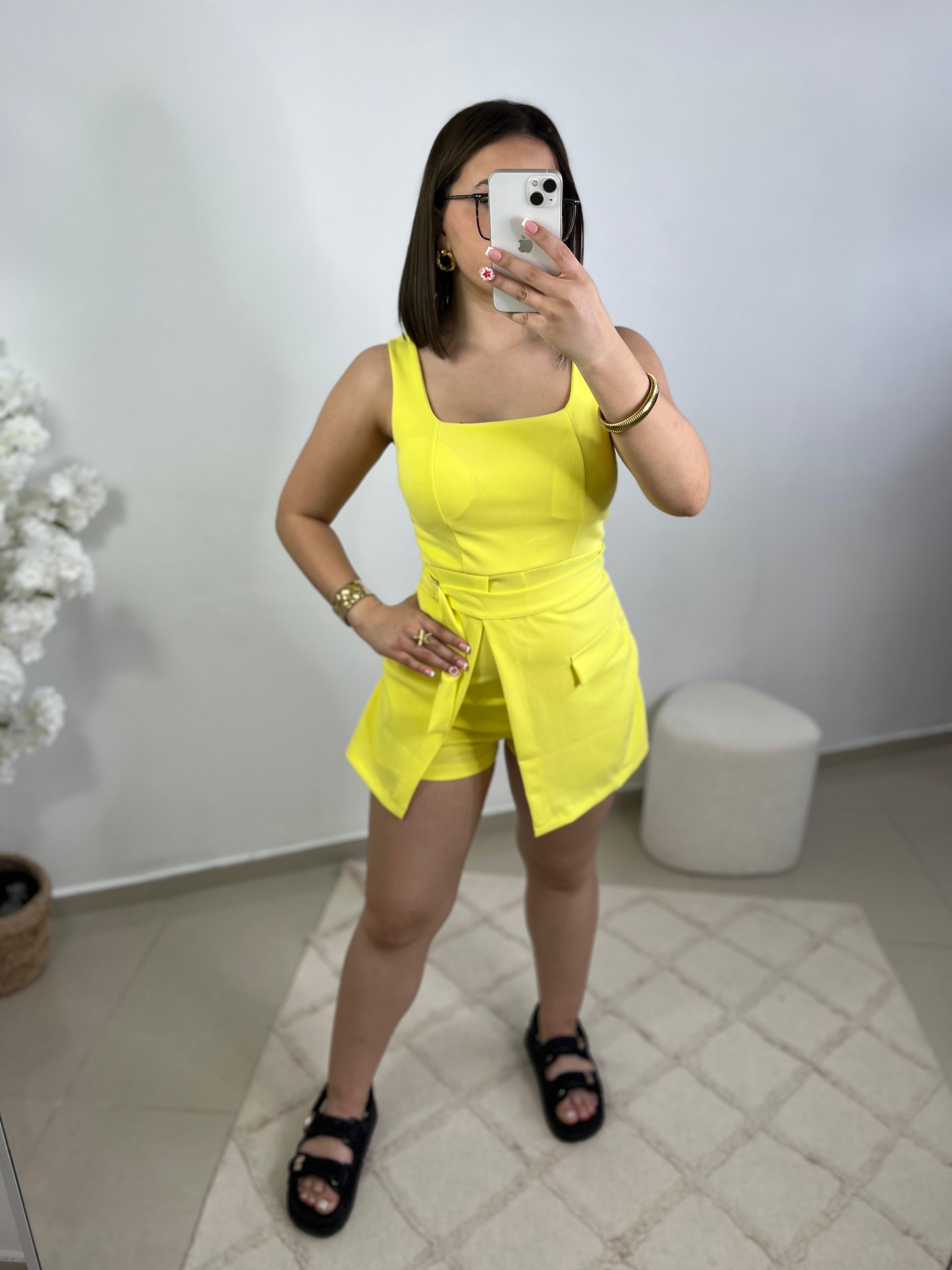 Combi jupe short