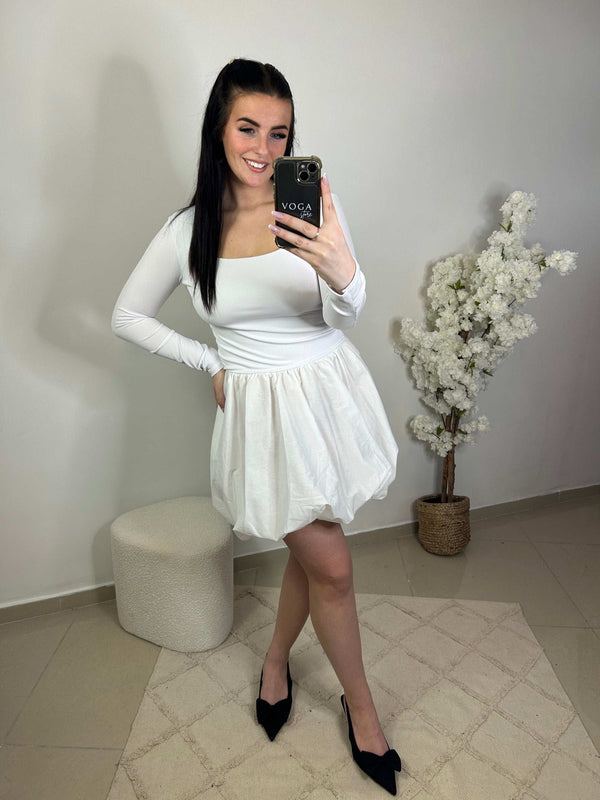 Robe Fanny blanche
