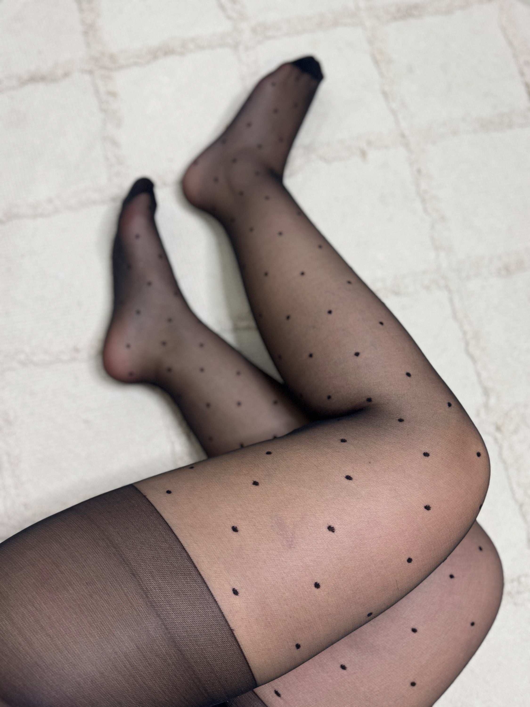 Collant petit pois