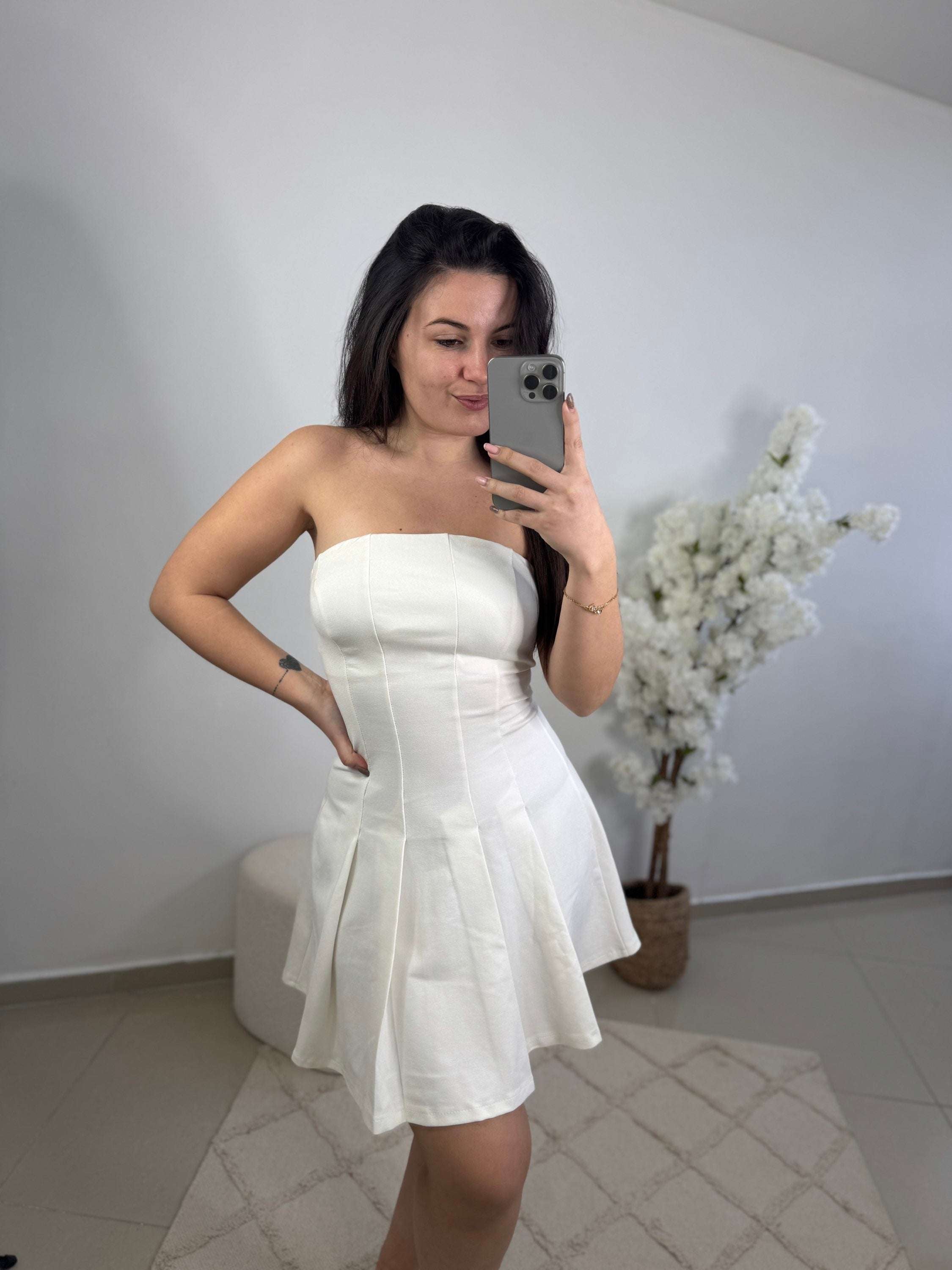 Robe Jessy blanche