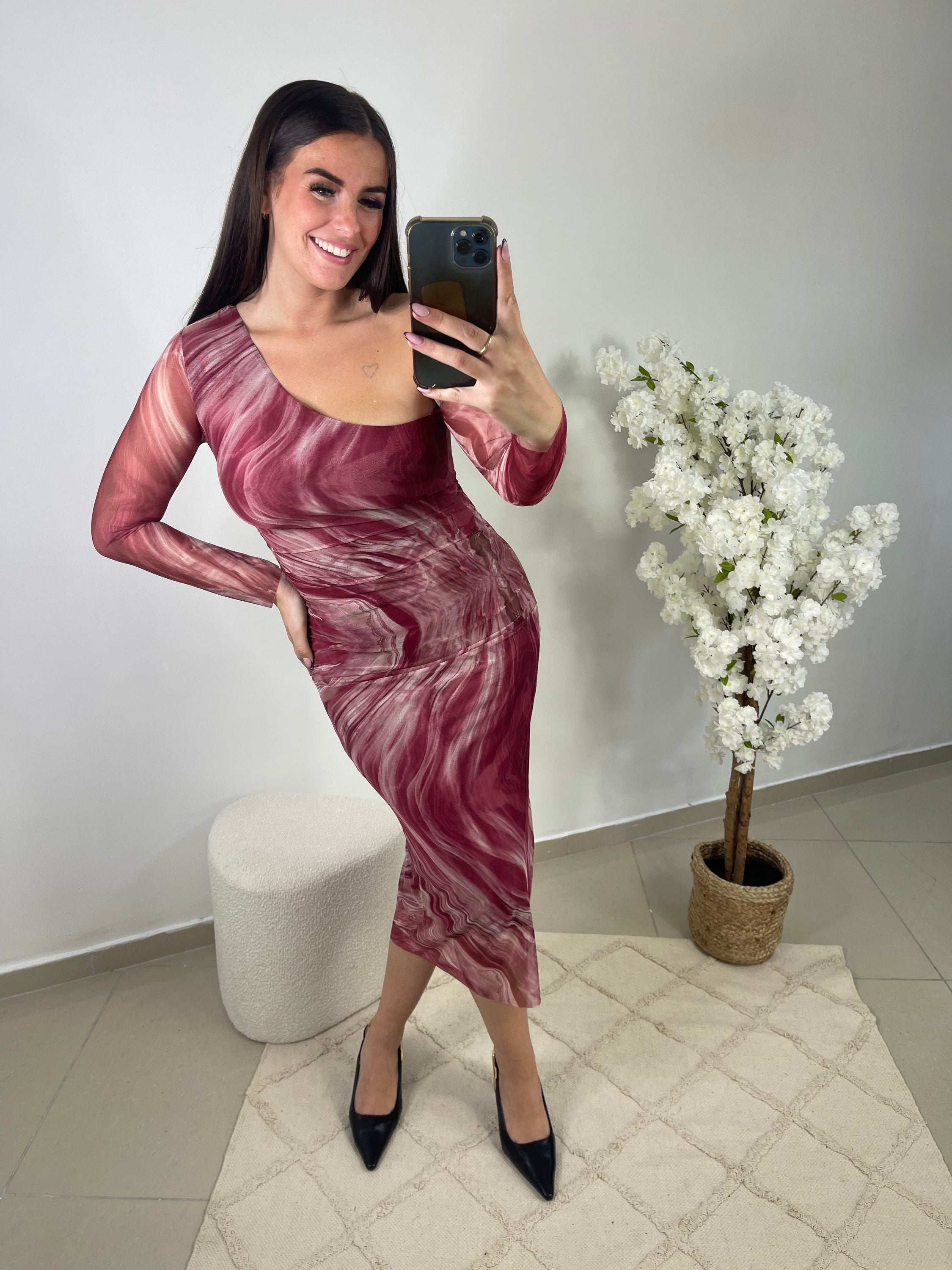Robe Maryline Bordeaux