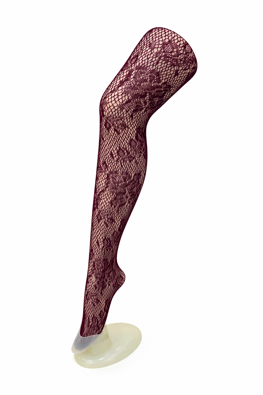 Collant fleur Bordeaux