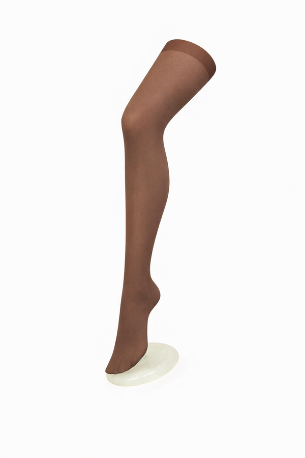 Collant moka / noir