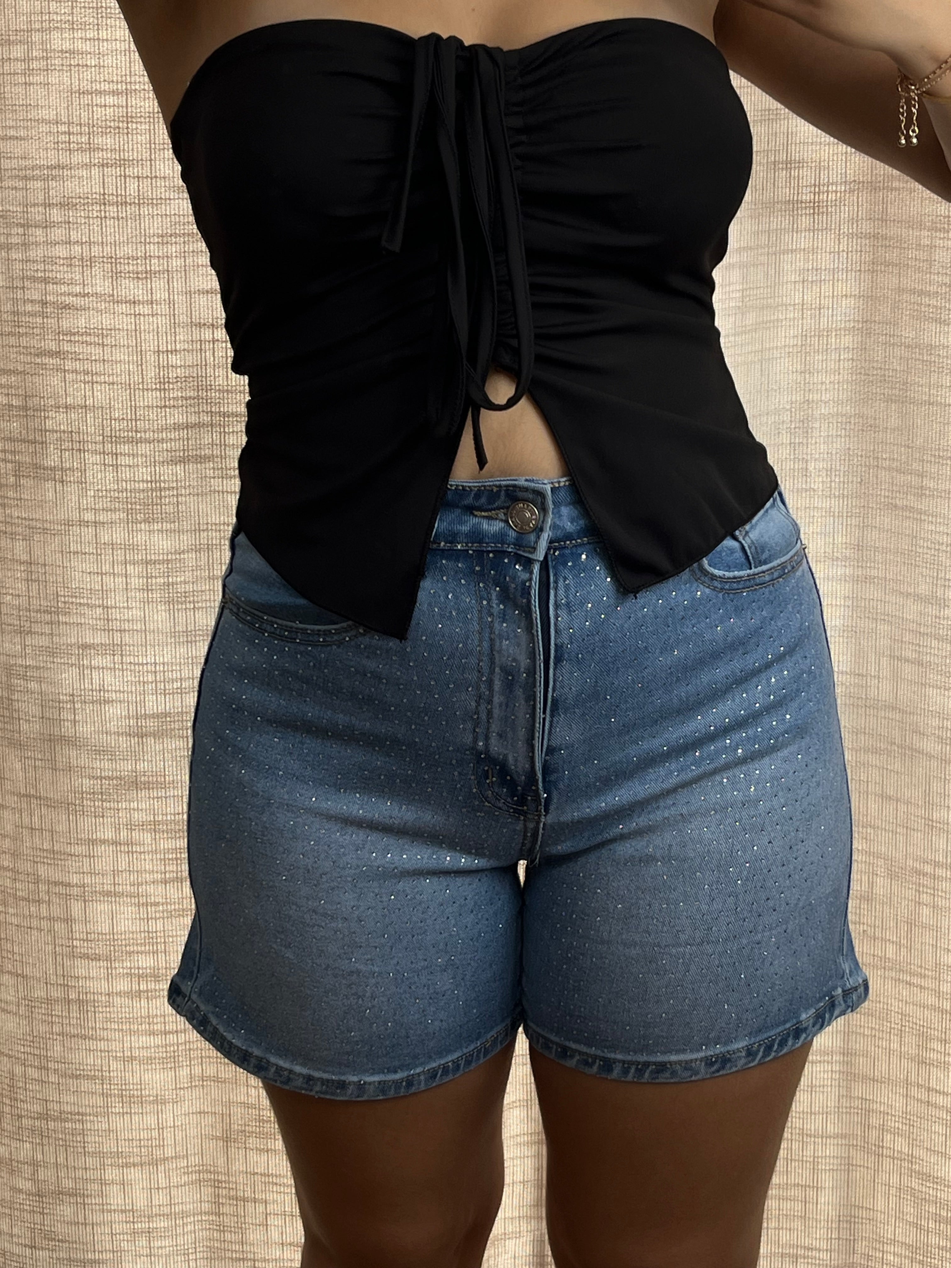 Short paillette
