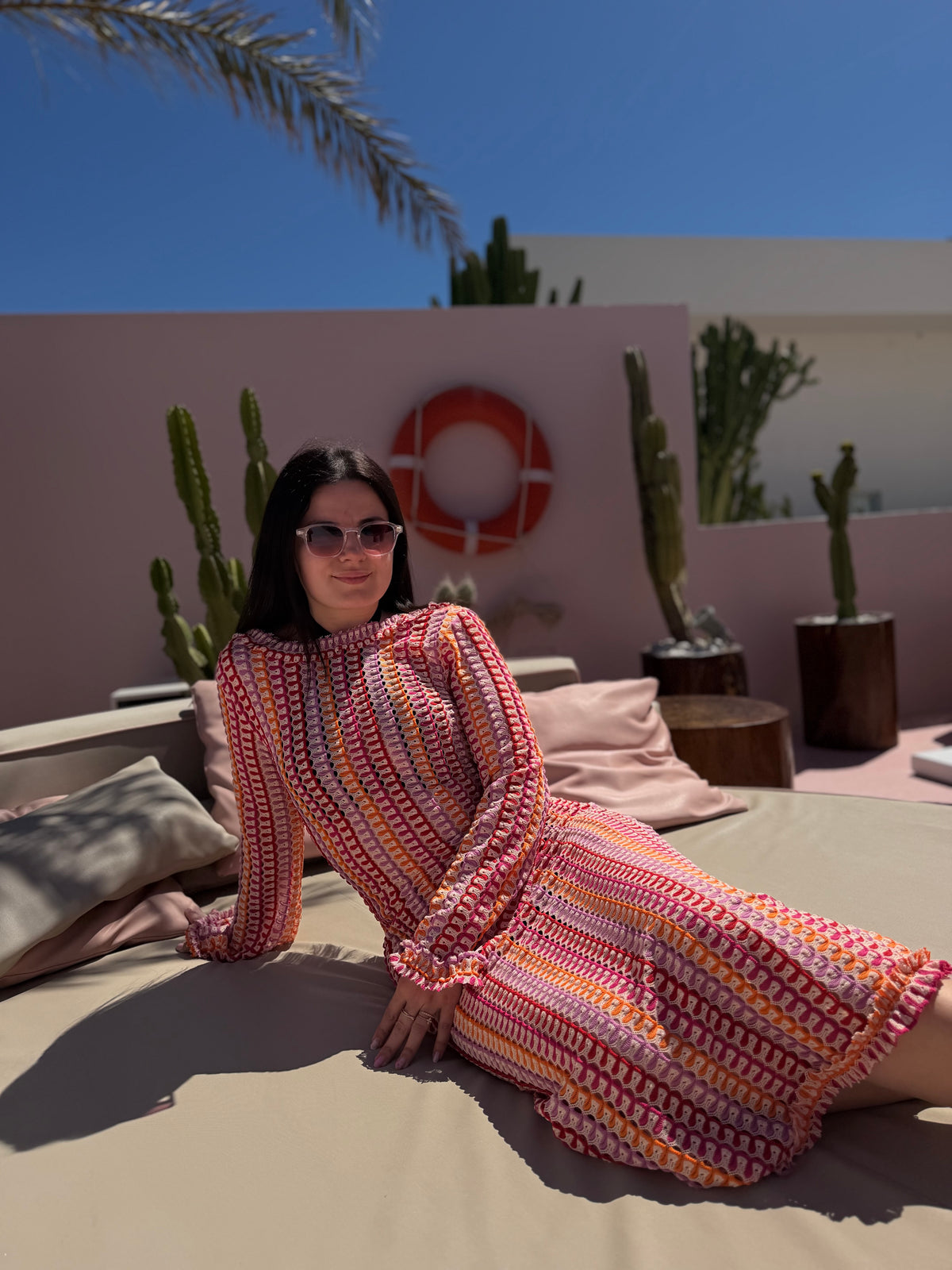 Robe Paloma rose