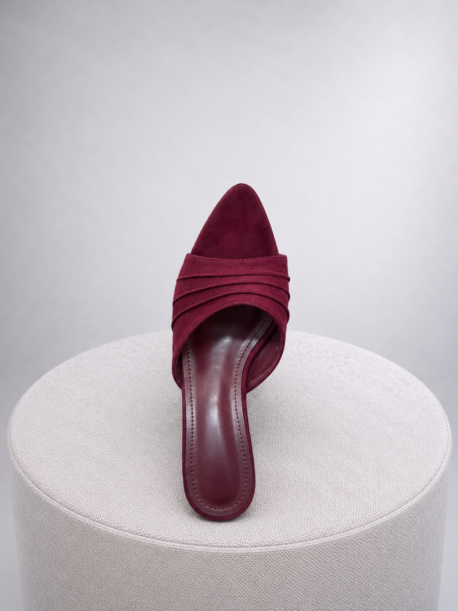 Mules Bordeaux
