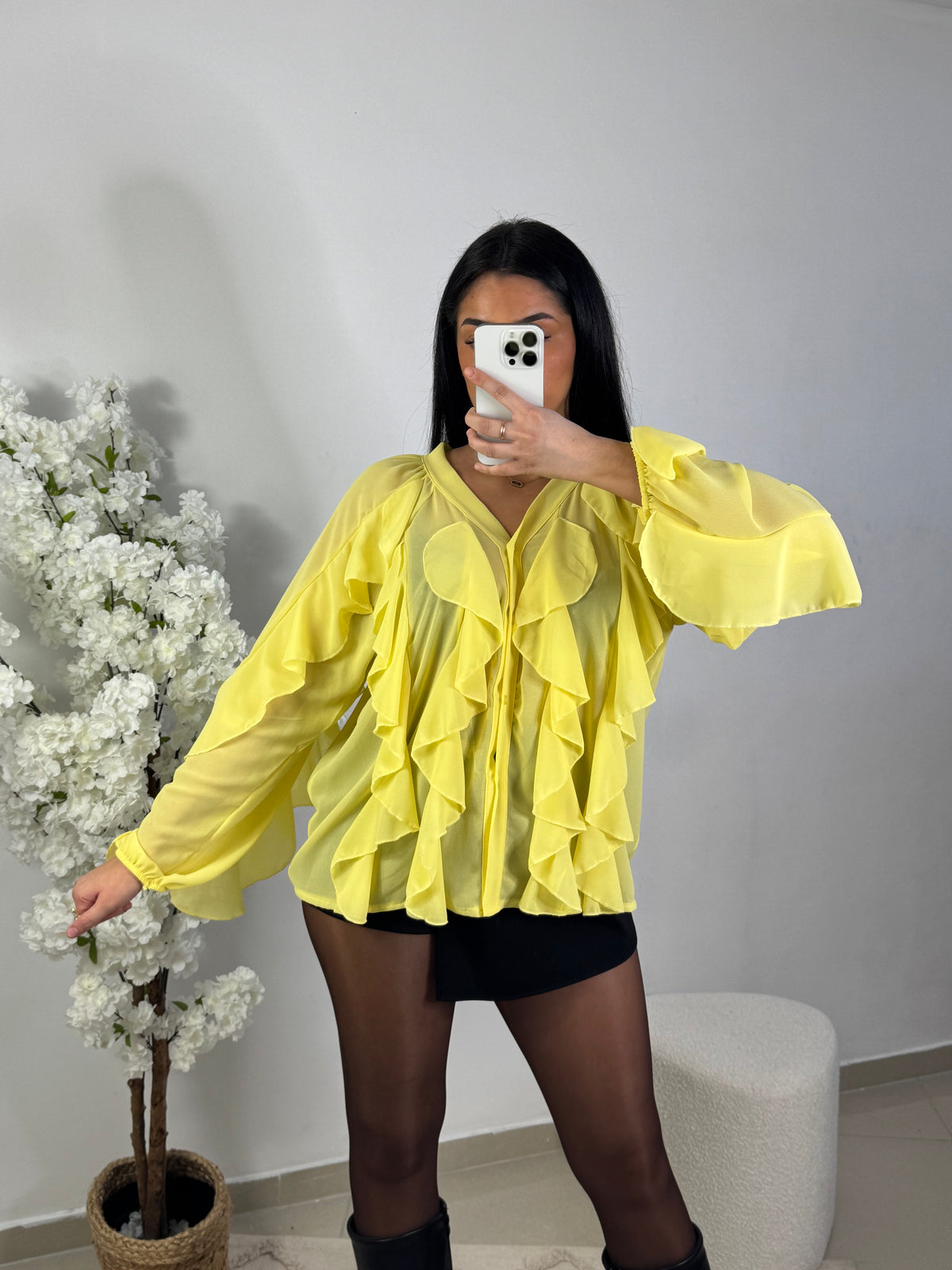 Blouse volant