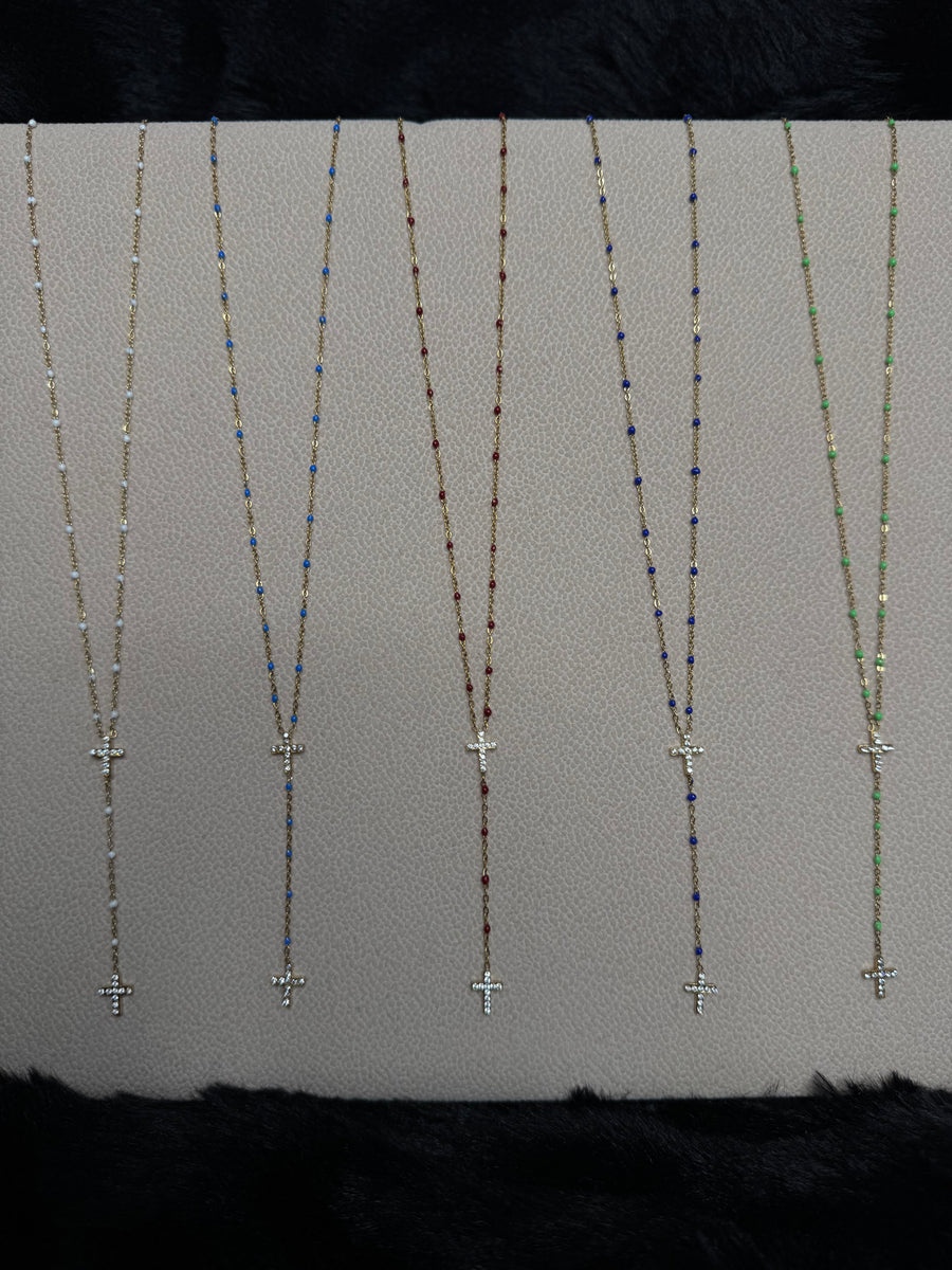Collier croix