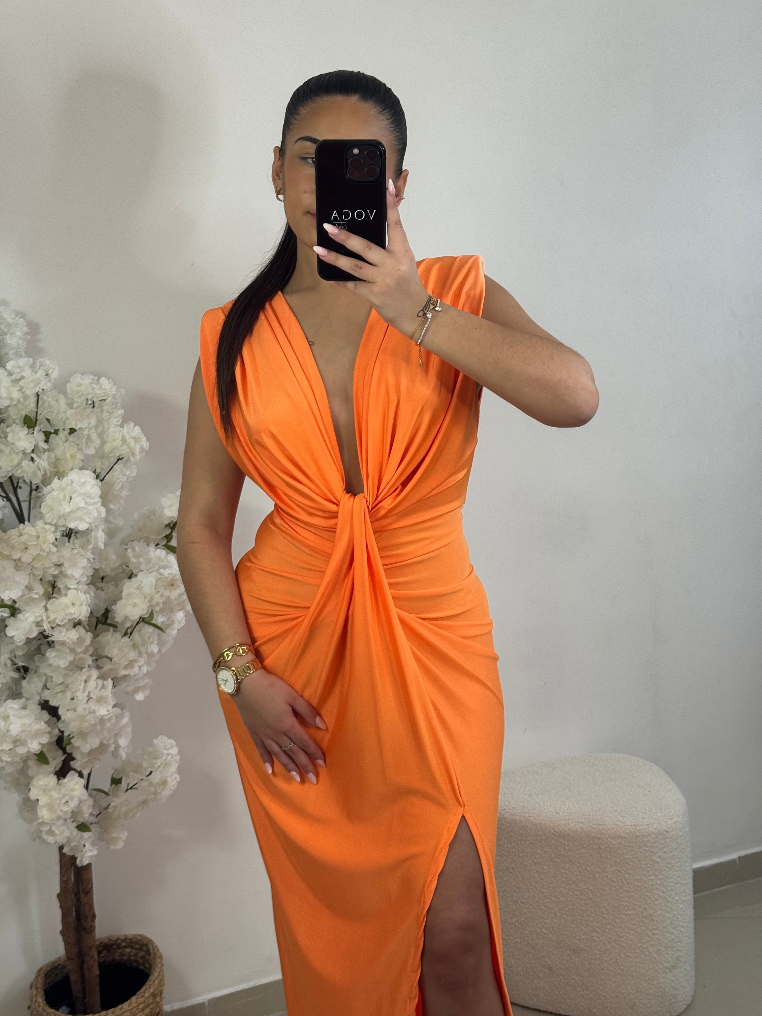 Robe Latina orange