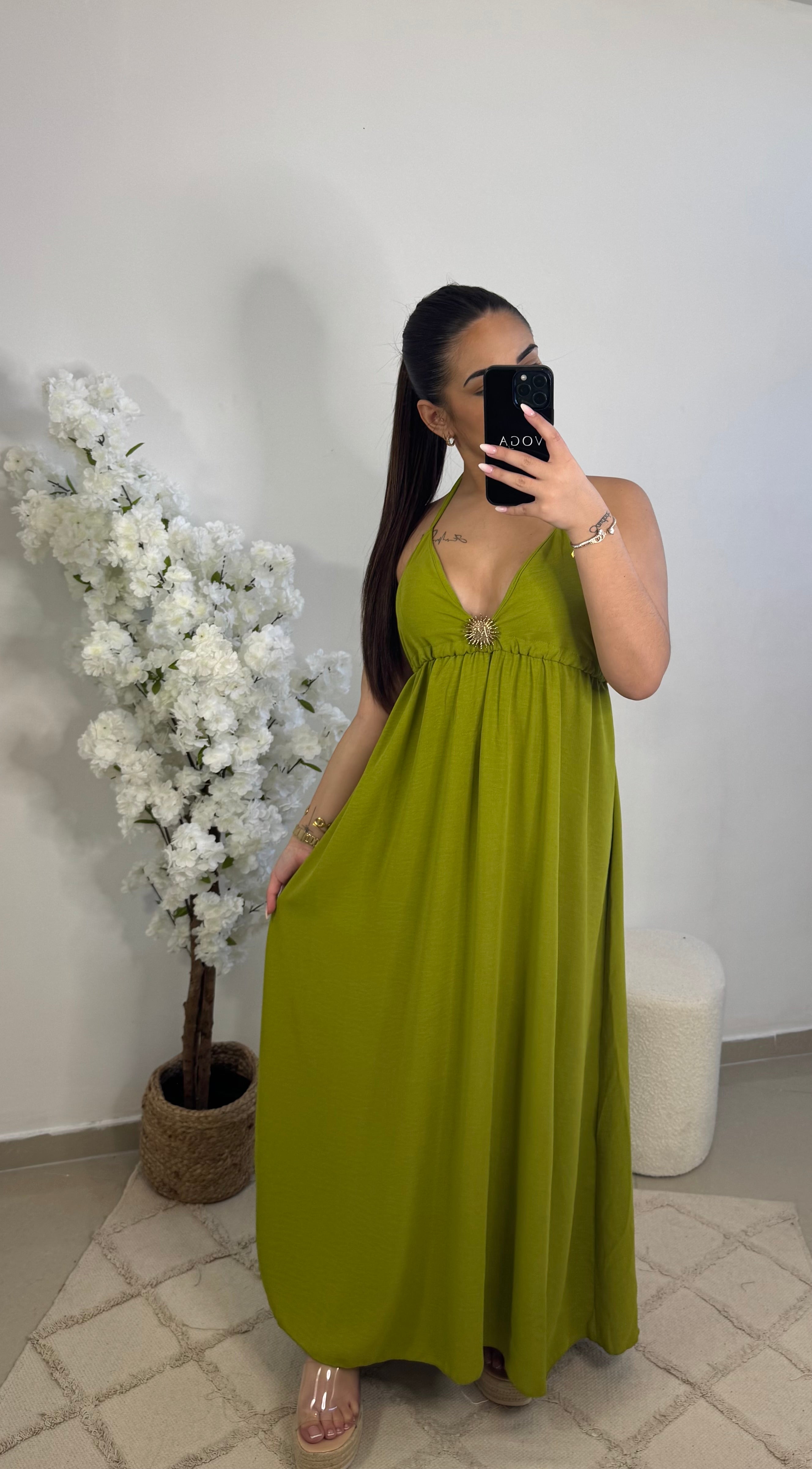 Robe soleil dos nue