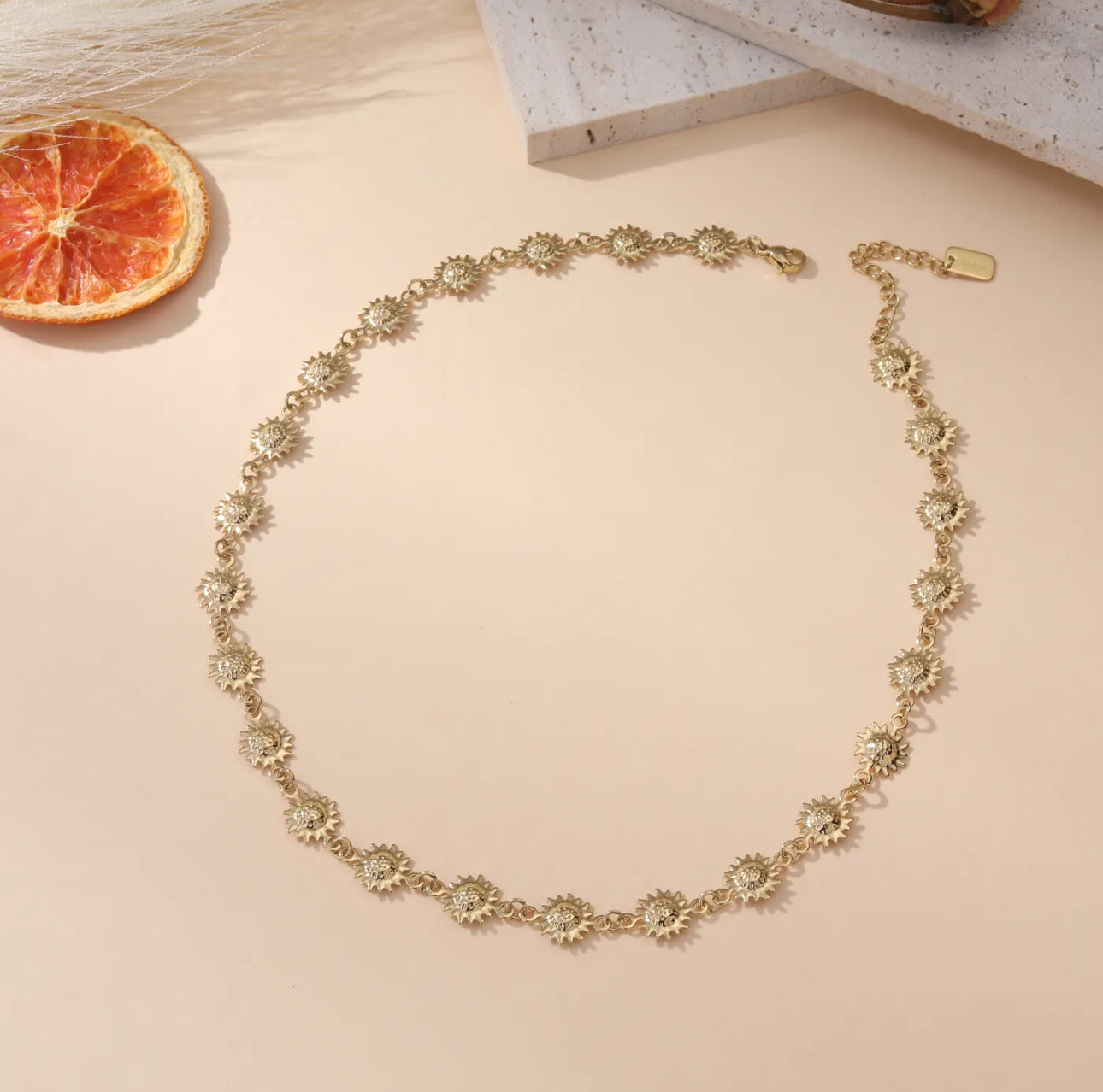 Collier petit soleil