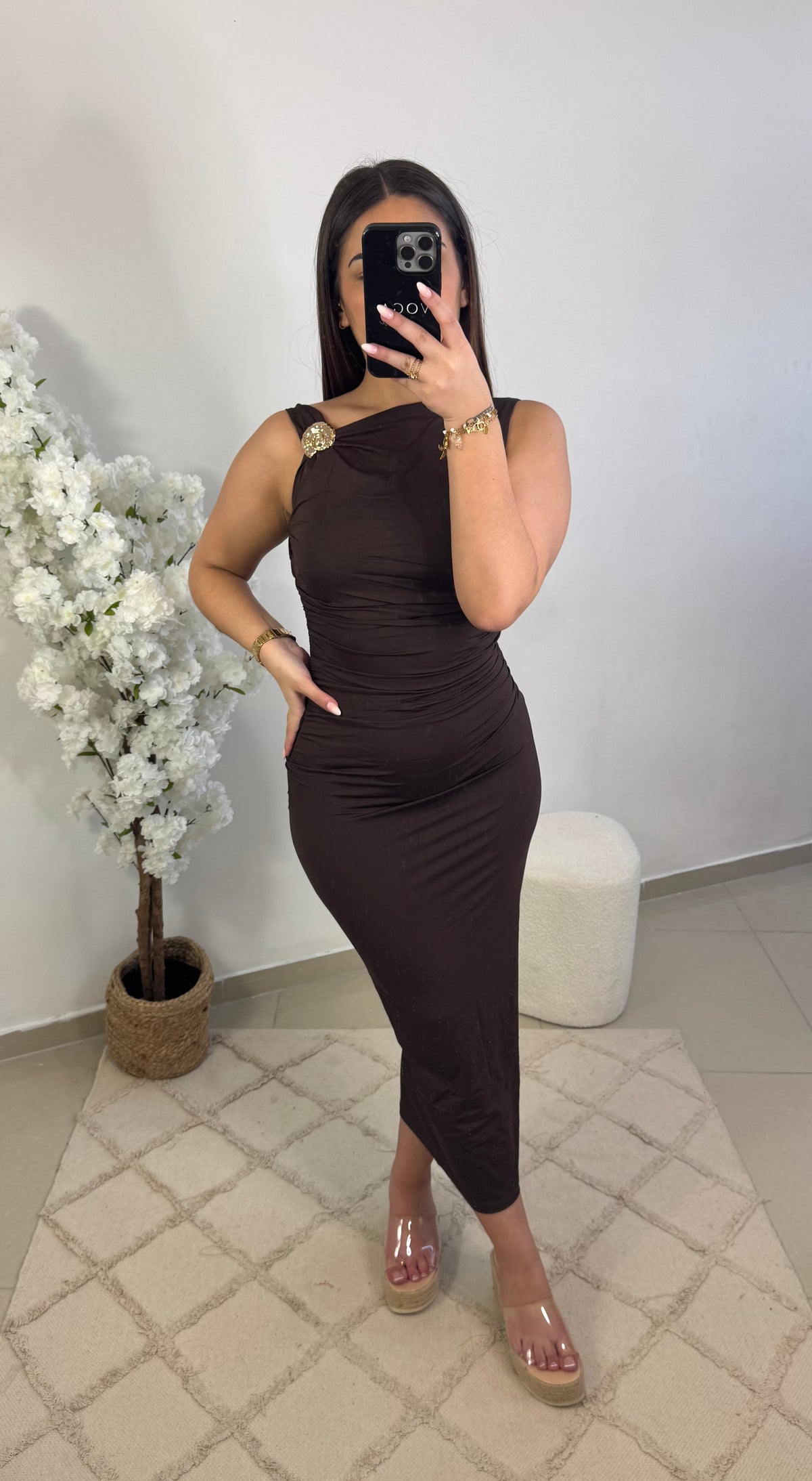 Robe coquillage