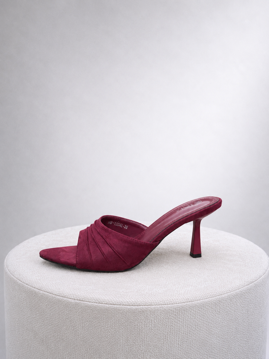 Mules Bordeaux