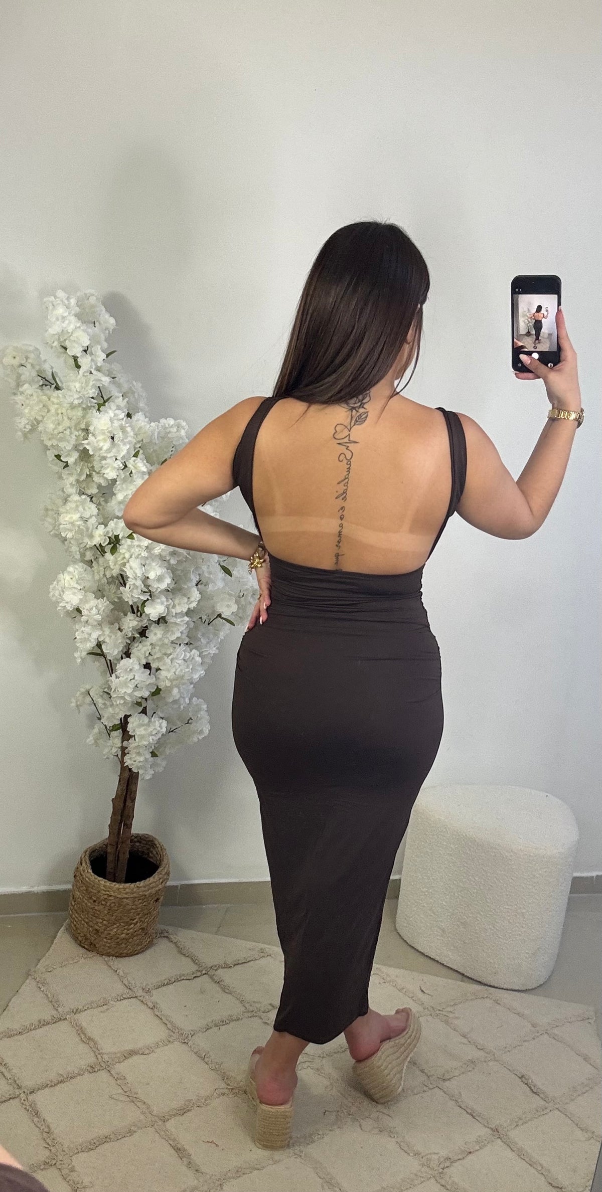 Robe coquillage