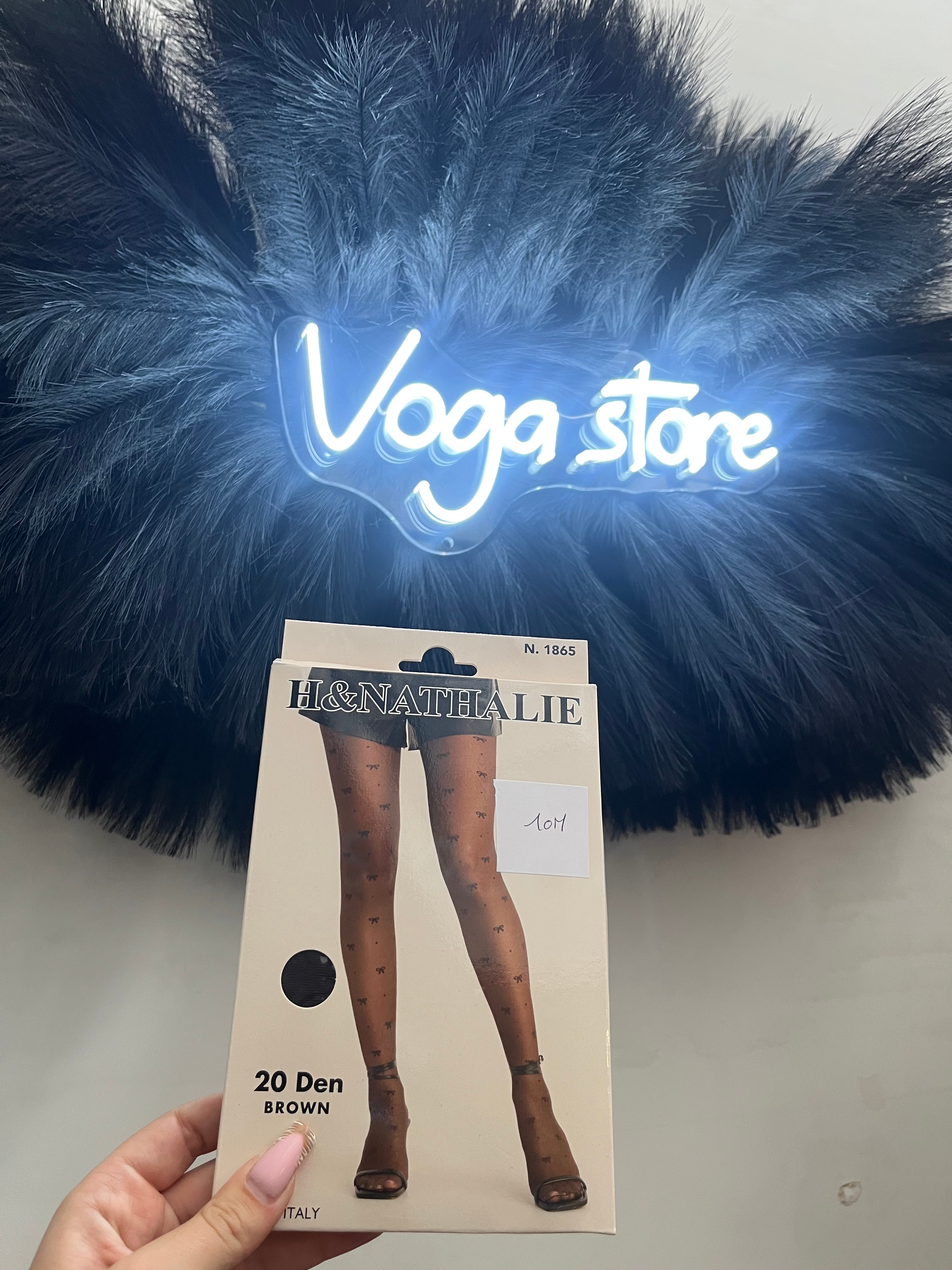 Collant noeud marron