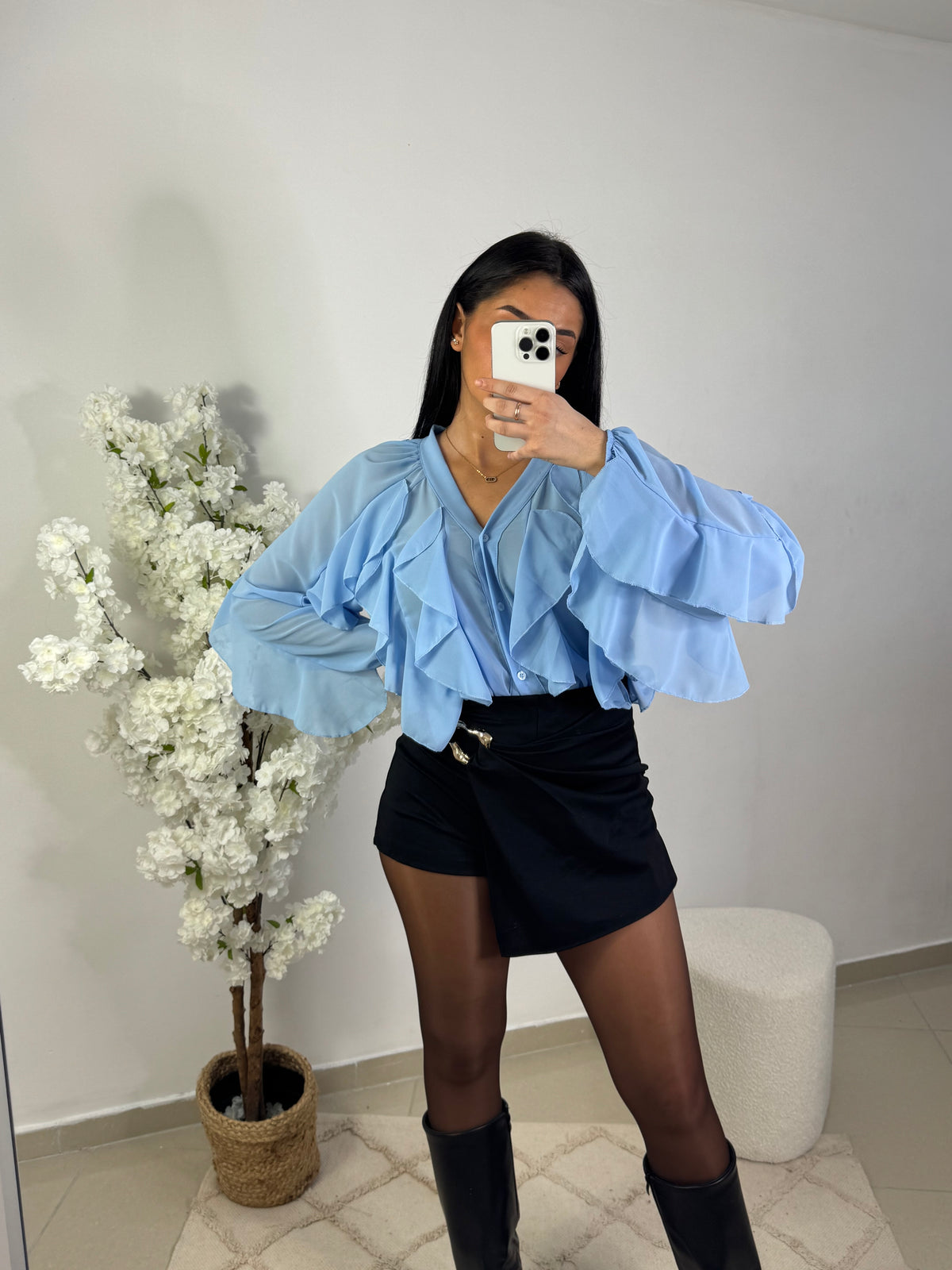 Blouse volant