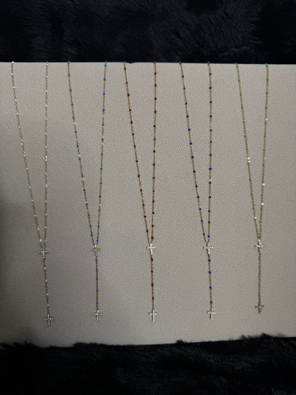 Collier croix