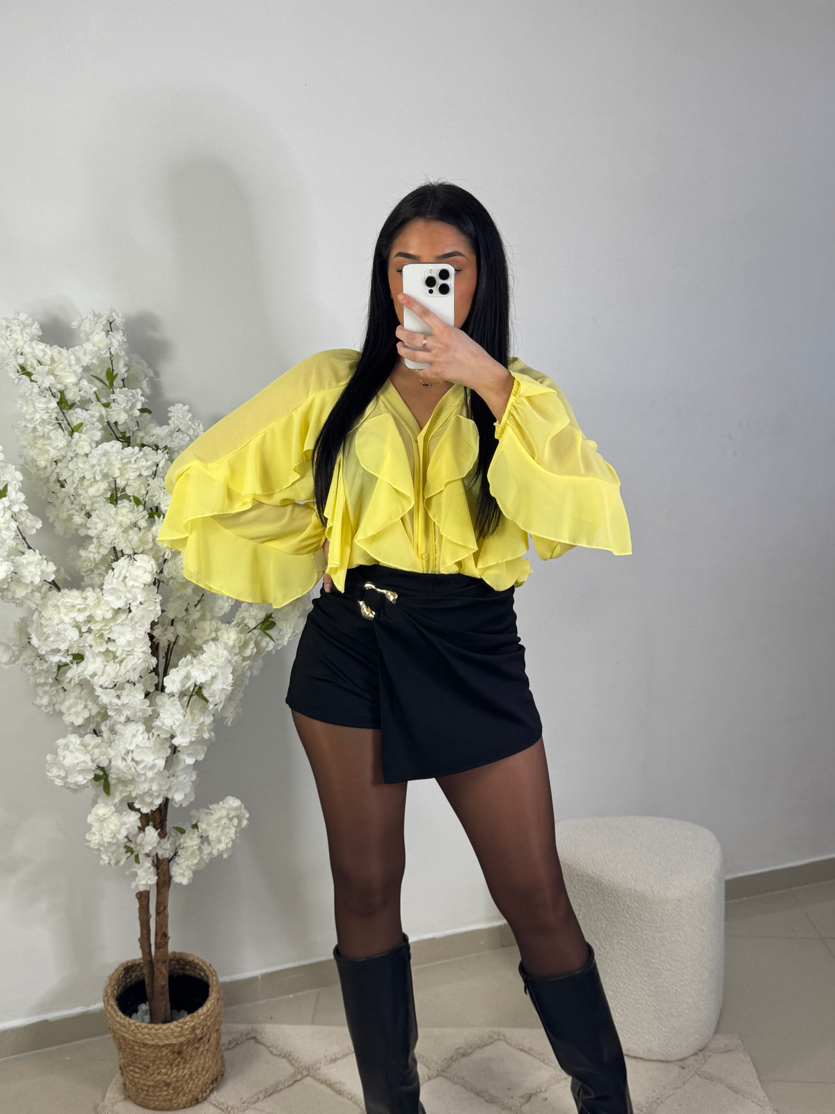 Blouse volant