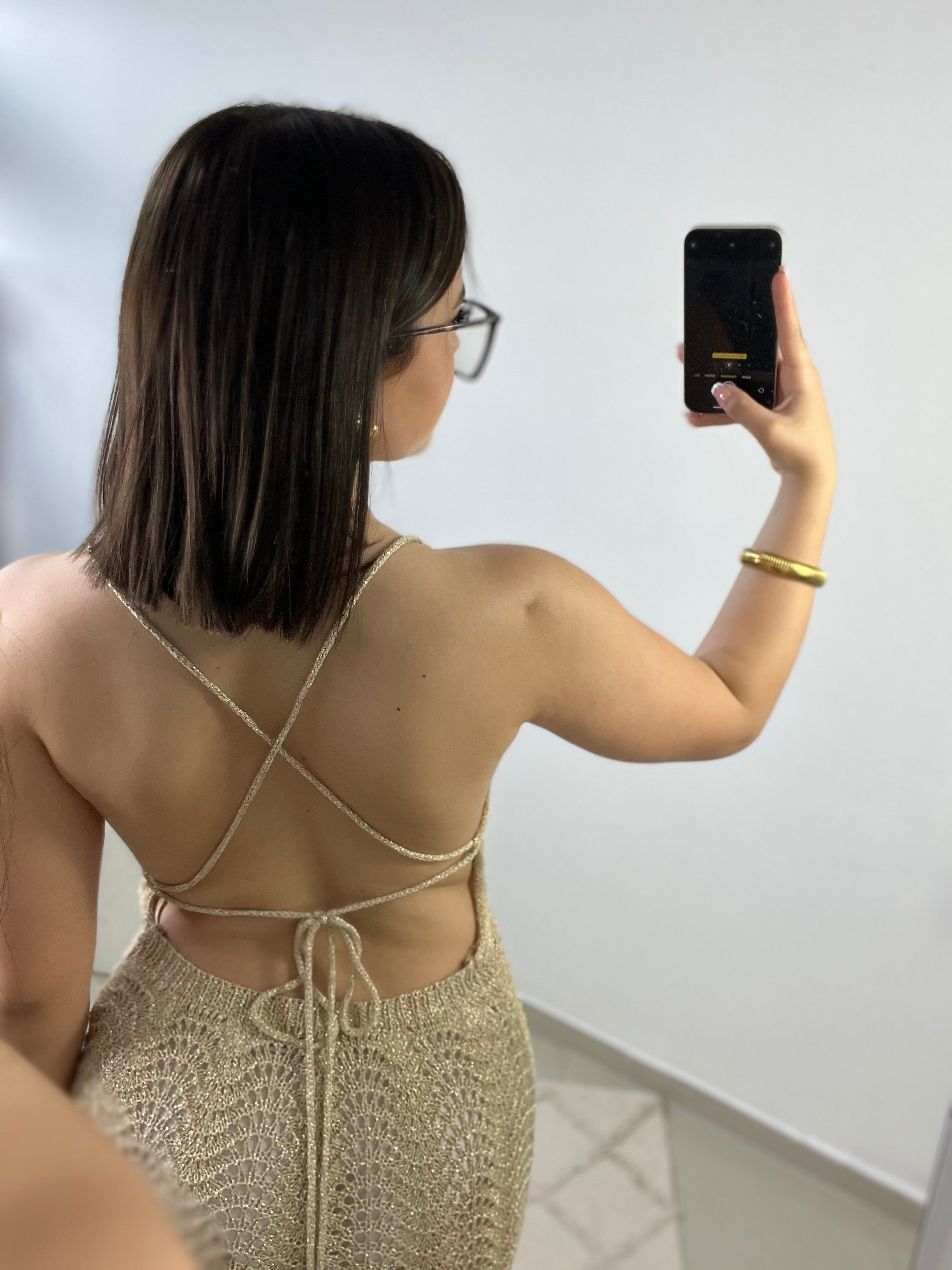 Robe plage dos nue